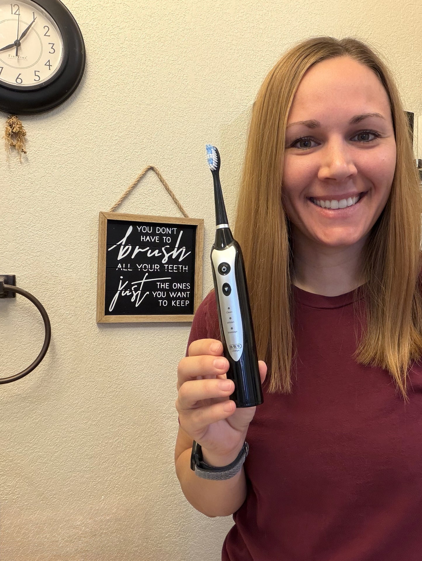 The Sonic Toothbrush – Classic White