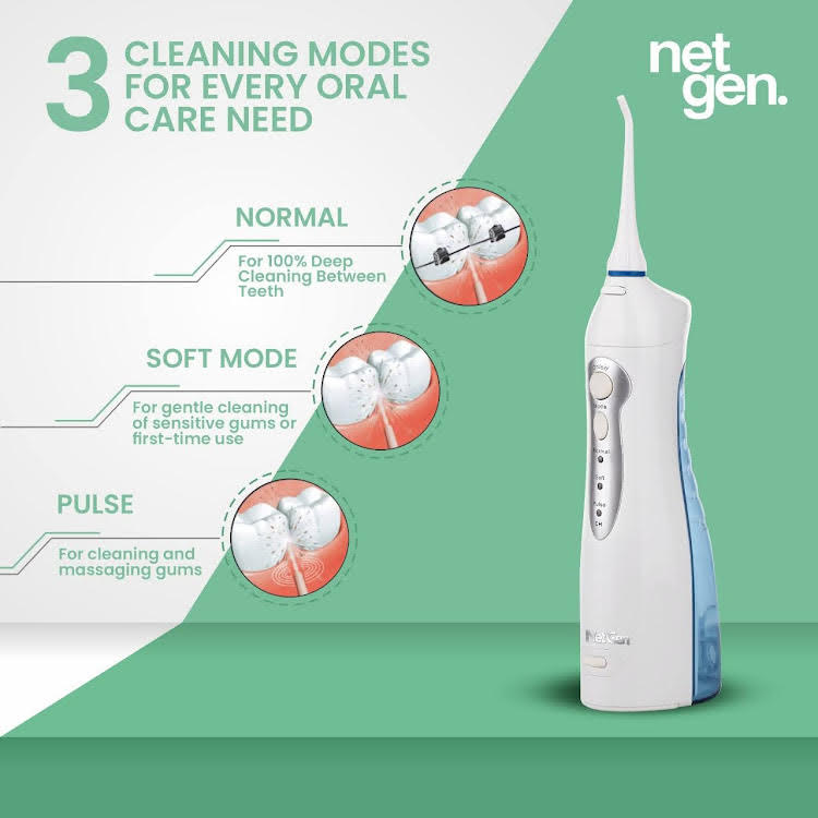 The Dental Water Flosser - Classic White