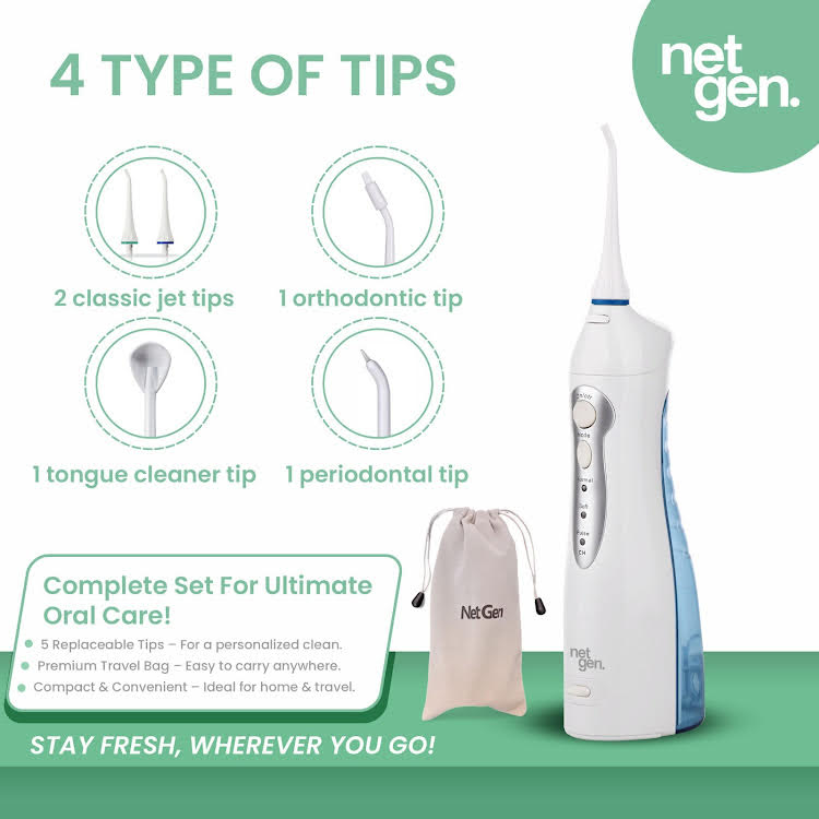 The Dental Water Flosser - Classic White