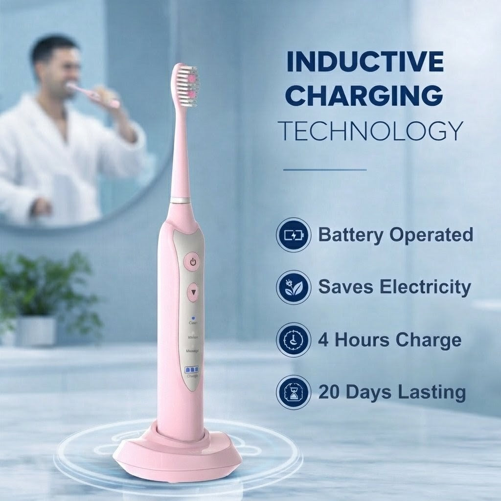The Sonic Toothbrush - Soft Pink
