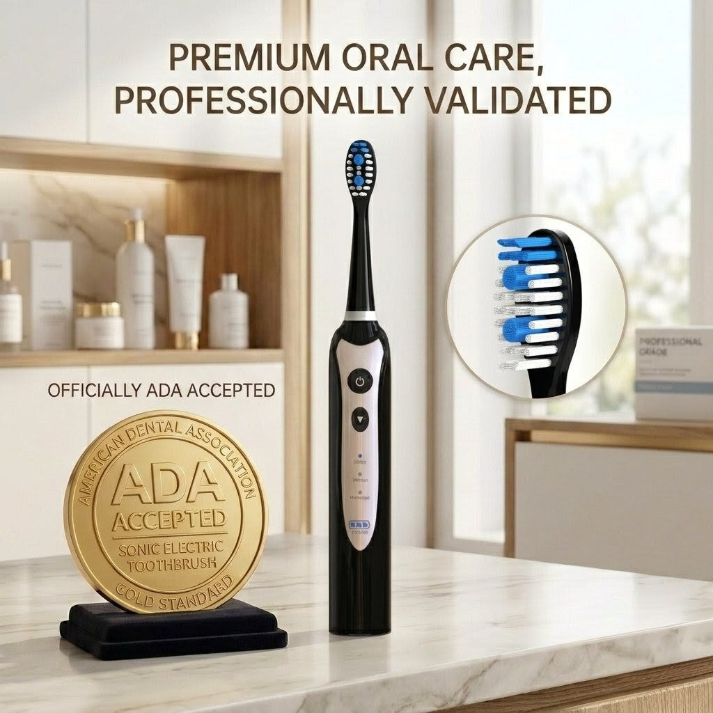 The Sonic Toothbrush - Sleek Black