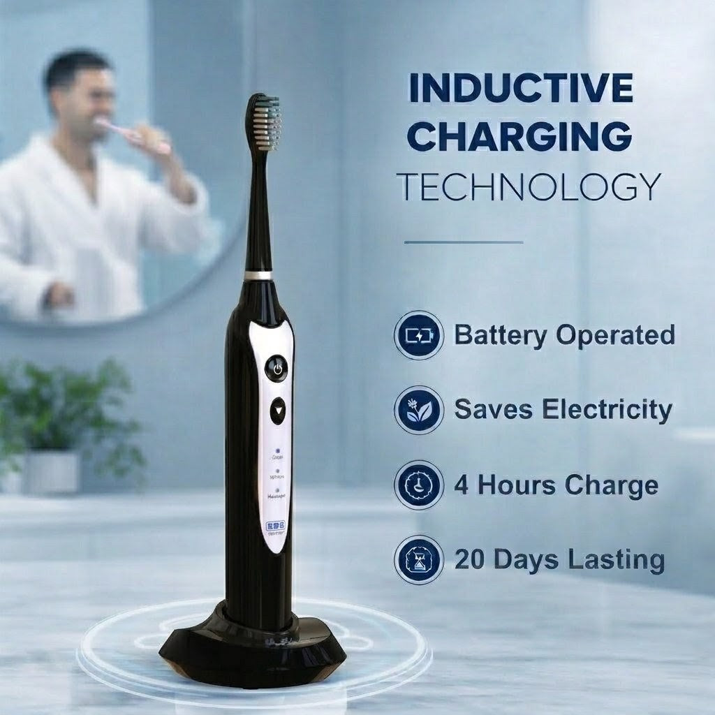 The Sonic Toothbrush - Sleek Black
