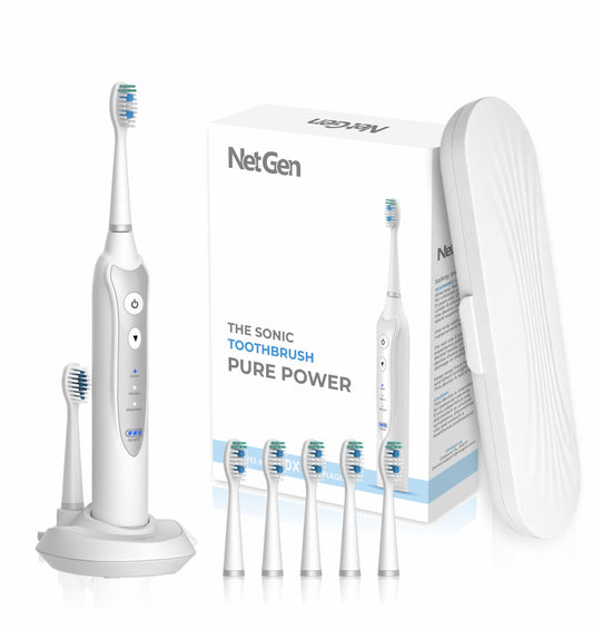 The Sonic Toothbrush – Classic White