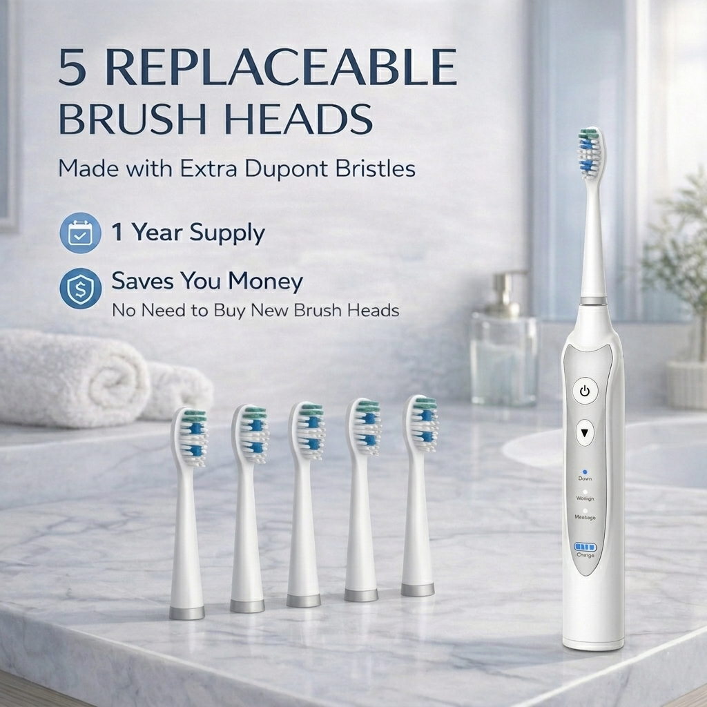 The Sonic Toothbrush – Classic White