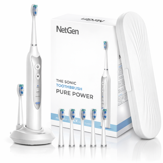 The Sonic Toothbrush – Classic White