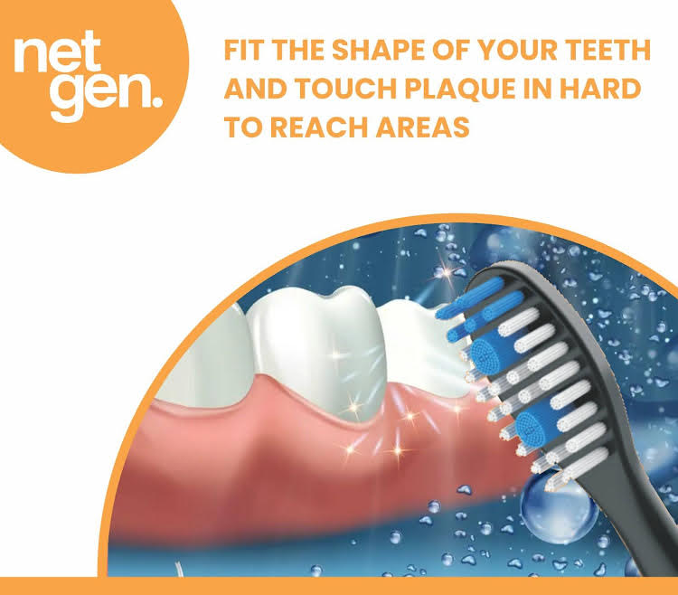 Replacement Sonic Toothbrush Heads - Sleek Black