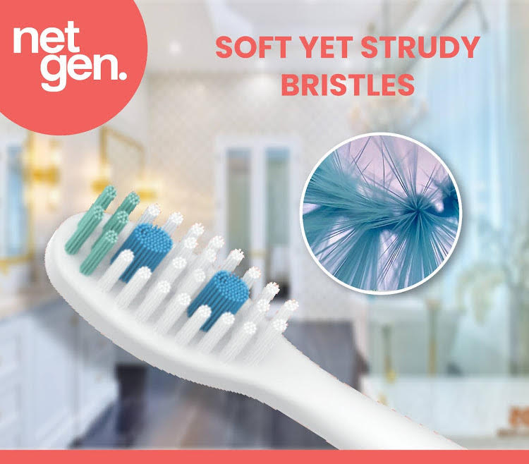 Replacement Sonic Toothbrush Heads - Classic White