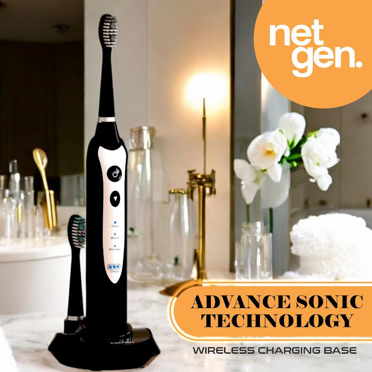 The Sonic Toothbrush - Sleek Black