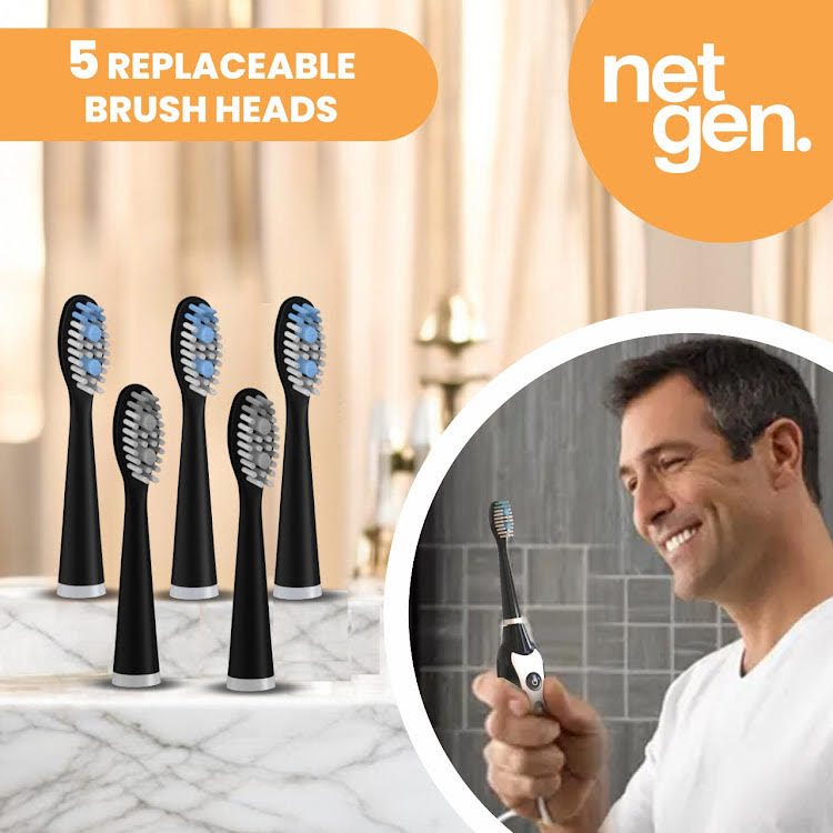 The Sonic Toothbrush - Sleek Black