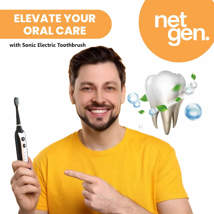 The Sonic Toothbrush - Sleek Black